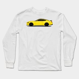 MUSTANG GT YELLOW Long Sleeve T-Shirt